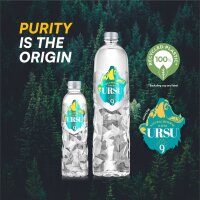 URSU 9 | Natürliches Alkalisches Mineralwasser von Cristiano Ronaldo 500ml