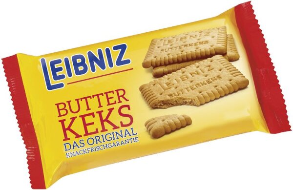 Bahlsen | Leibniz Butterkeks • Kekse, Gebäck • 50g ➤ VPE = 22 Stück
