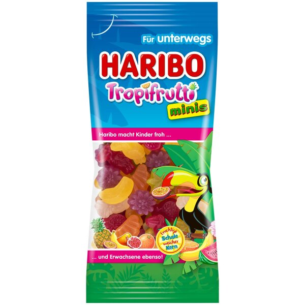 Haribo | Tropifrutti • Fruchtgeschmack, Fruchtgummi • 75g ➤ VPE = 14 Stück