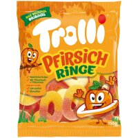 Trolli | Pfirsichringe • Schaumzucker und...