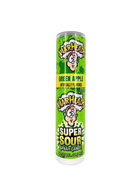 Warheads | Super Sour Spray Candy Apple 20ml, amerikanische Süßigkeiten, USA