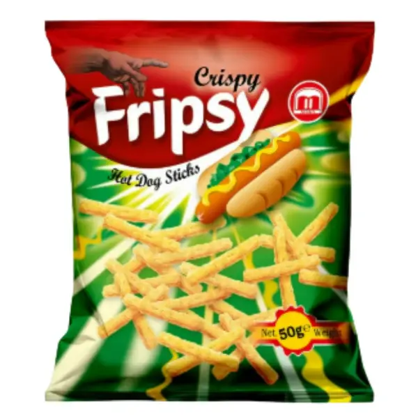 Fripsy | Crispy Hot Dog Sticks • 50g ➤ VPE = 25 Stück