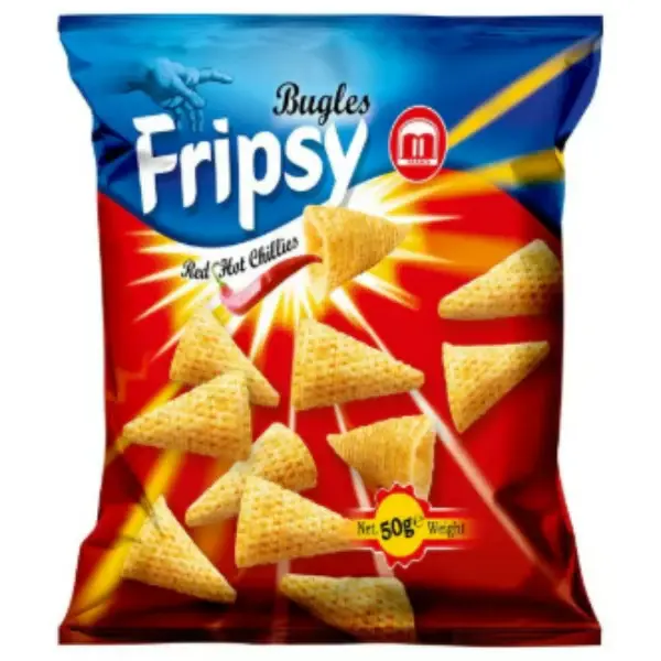 Fripsy | Bugles Red Hot Chillies • 50g ➤ VPE = 25 Stück