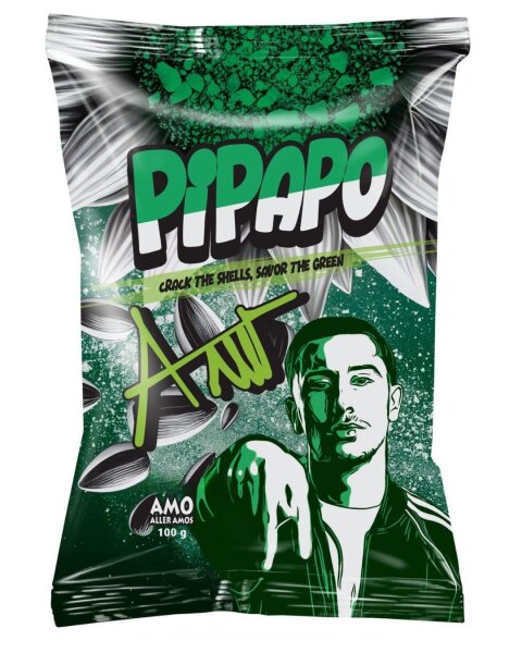 AMO´s | Pipapo Sonnenblumenkerne • Naturell • Aller Amos • 100g ➤ VPE = 42 Stück