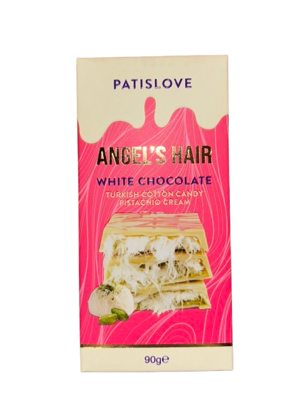 PATISLOVE | Weiße Schokolade • Pistaziencreme • 90g ➤ VPE = 10 Stück