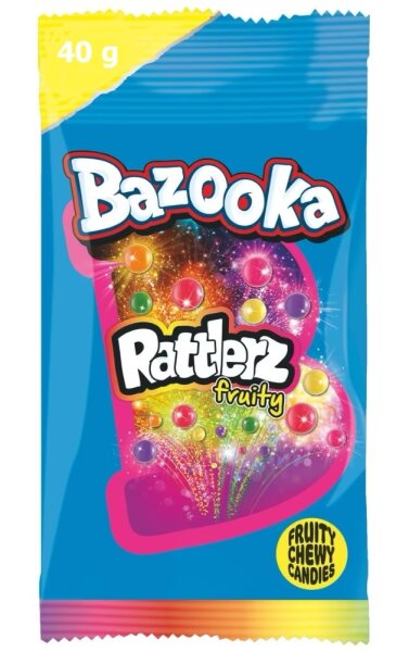 Bazooka | Rattlerz fruity • 40g ➤ VPE = 24 Stück