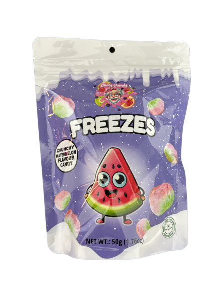 Chaos Candy | Freezes Dried Candy Crunchy Watermelon Flavour Candy • 50g ➤ VPE = 24 Stück