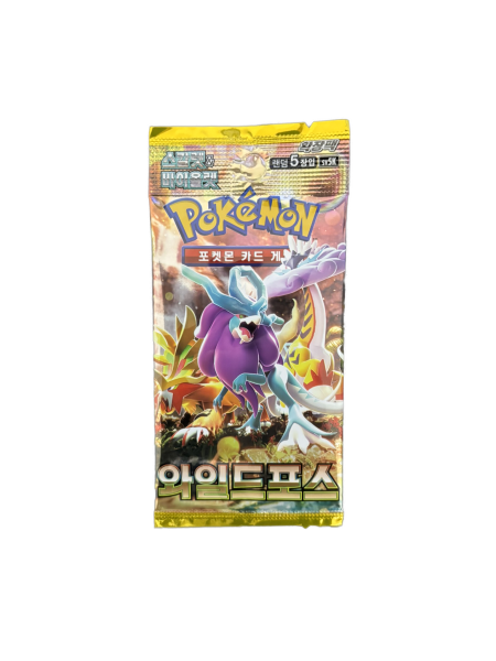 Pokémon | TCG: Scarlet & Violet – Wild Force Booster Pack (Koreanische Version)