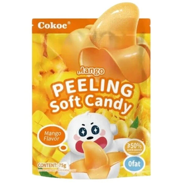 Cokoc | Peelable Gummies Mango • 75g ➤ VPE = 50 Stück