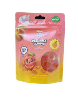 Chaos Candy | Peelable Gummy • Peach Juice •...