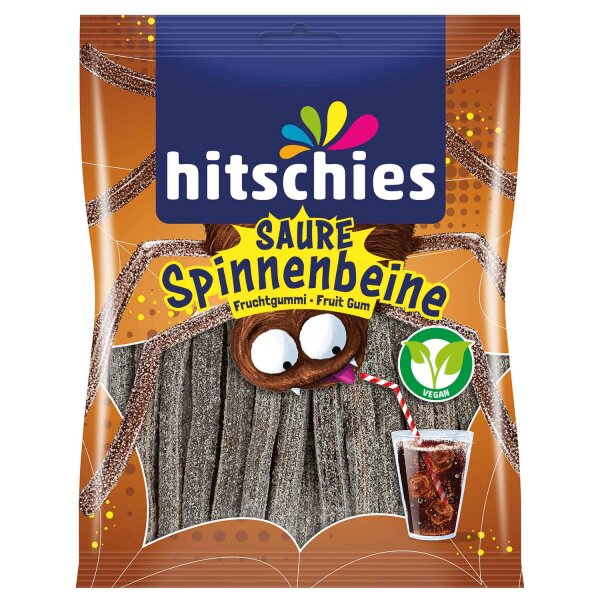 Hitschies | Saure Spinnenbeine, Cola, Fruchtgummi • 125g ➤ VPE = 20 Stück