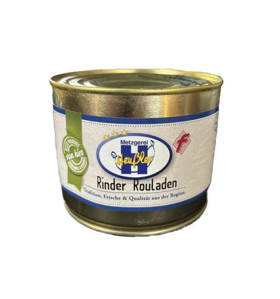 Metzgerei Heußler | Rinderrouladen • Dose • 520g