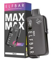 Elfbar Max | Akku • Schwarz • 650 mAh • langanhaltenden Dampfgenuss