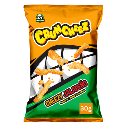 Cruncheez | Cheezy Jalapeno • 30g ➤ VPE = 24 Stück