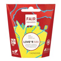 Fair Squared | 20x Love*R Mix 3er, Kondome