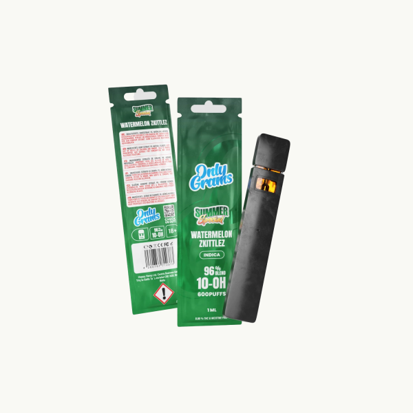 OnlyGrams | Watermelon Skittlez - H2 (Superior Blend) - Einweg Vape