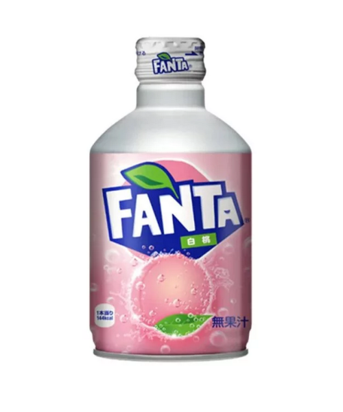 Fanta | White Peach • Japan • Erfrischungsgetränk• 300ml ➤ VPE = 24 Stück